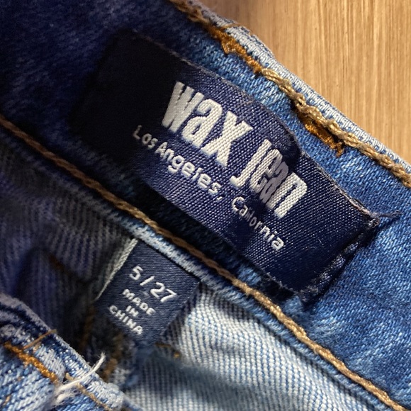 Junior Girls Wax Jean Size 5/27 - Picture 11 of 12